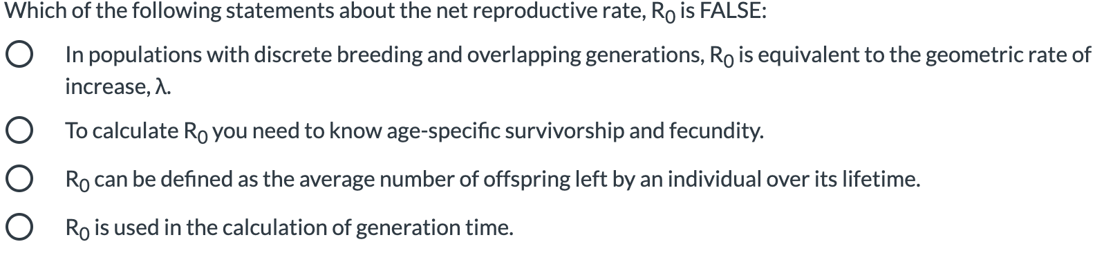Which Of The Following Statements About Exponential Growth Is True