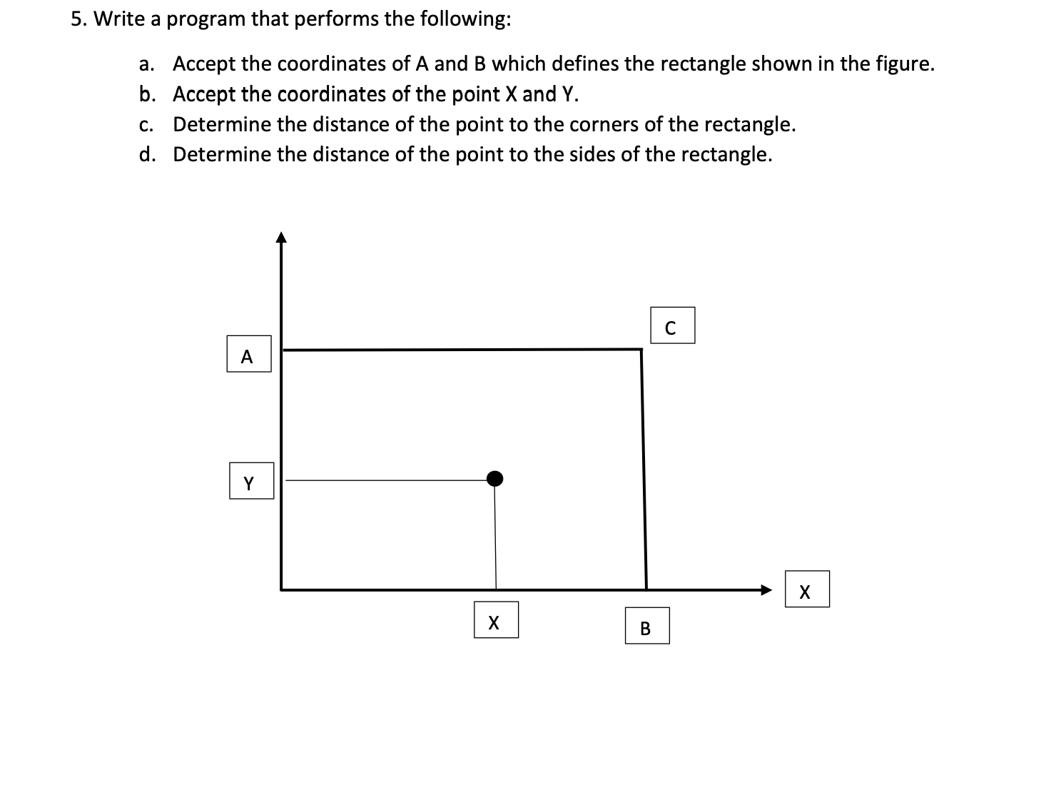 Solved 5. Write a program that performs the following: a. | Chegg.com