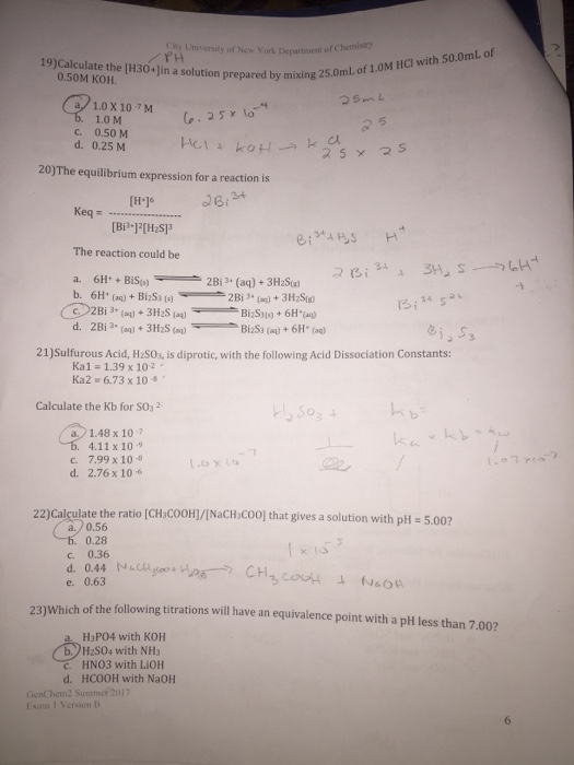 Solved Could you check which questions I got wrong. And for | Chegg.com