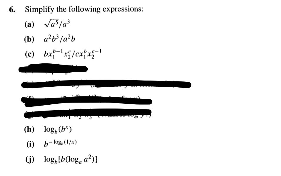 simplify responses a 1 3 b 2 3 c 4 5 d