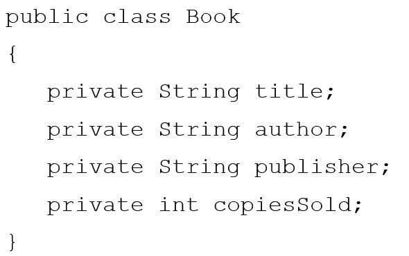 Solved 1. Draw A UML Diagram For The Following Class. Be | Chegg.com