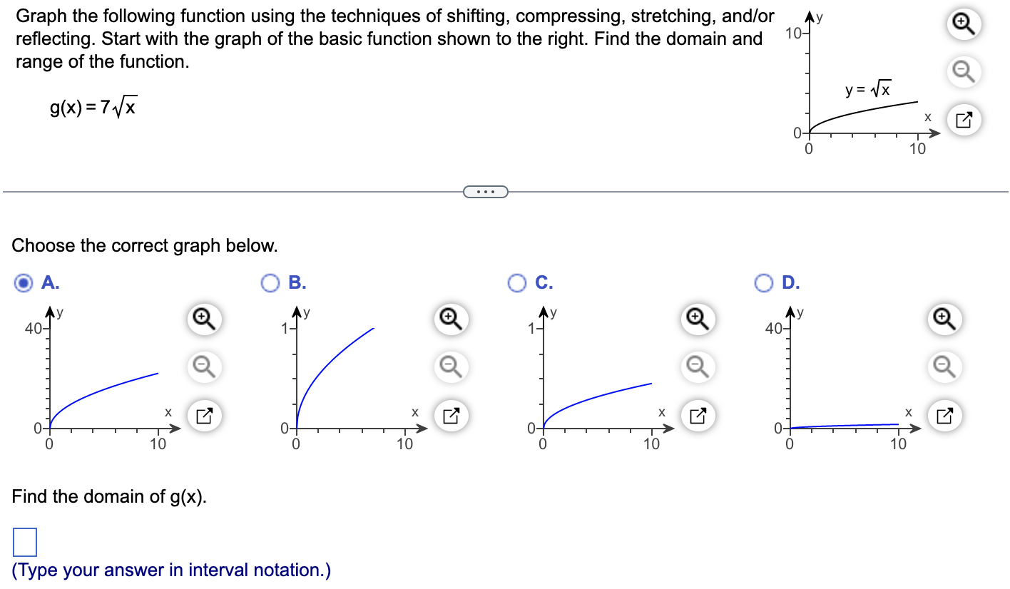 Solved Graph the following function using the techniques of | Chegg.com