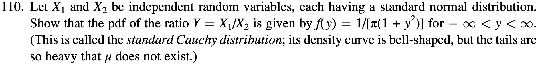 Solved 10. Let X1 and X2 be independent random variables, | Chegg.com