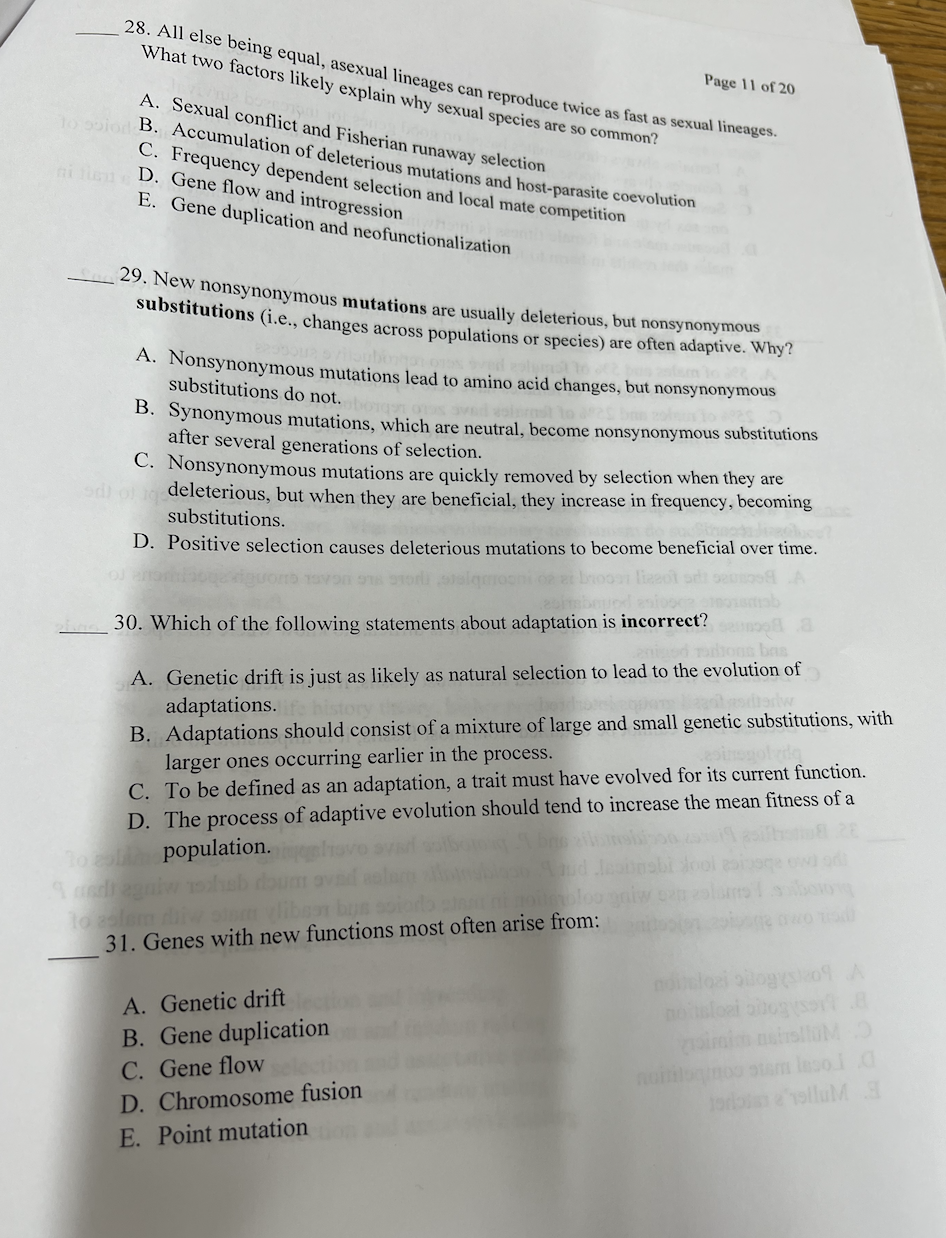 Solved 4. One key difference between Lamarck's and Darwin's