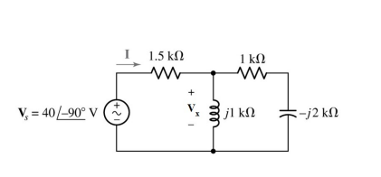 Solved Need help finding the current(I) of the AC circuit, | Chegg.com