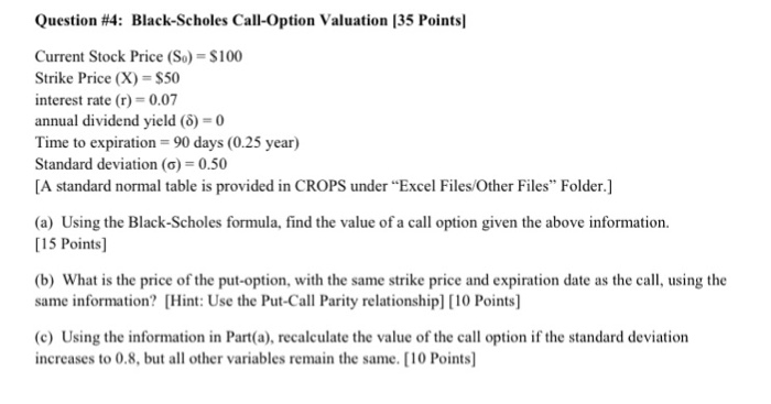 solved-current-stock-price-s-0-100-strike-price-x-chegg