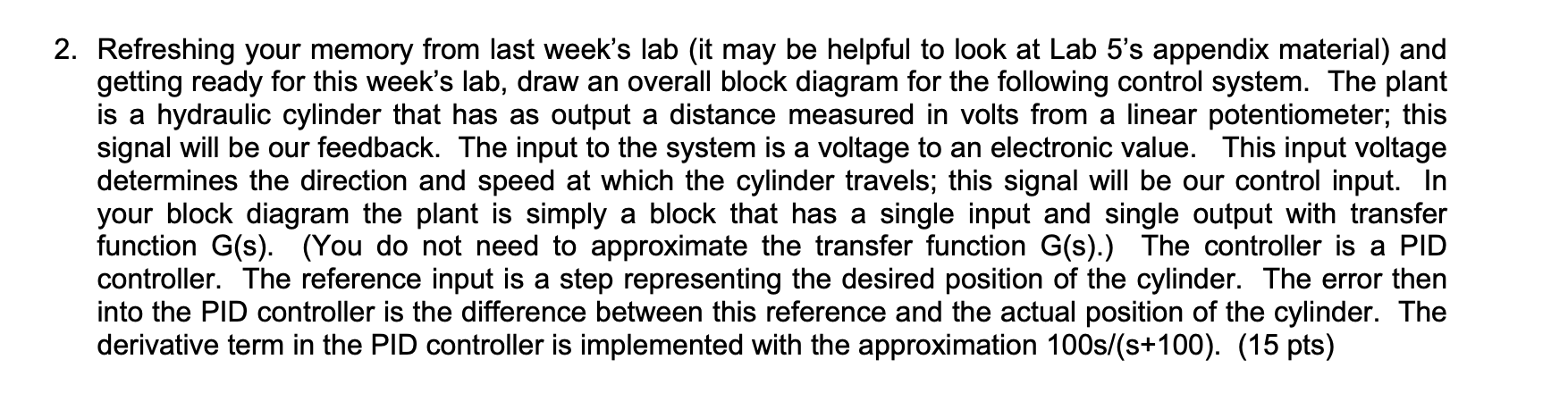 Solved Refreshing your memory from last week's lab (it may | Chegg.com