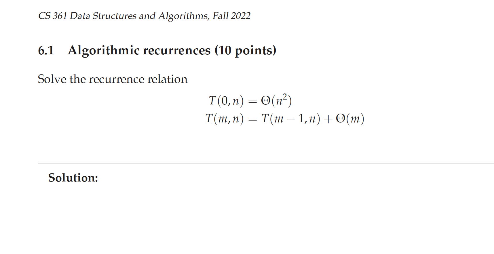 Solved 2. Do CLRS Exercise 12.3-1: Give a recursive version | Chegg.com