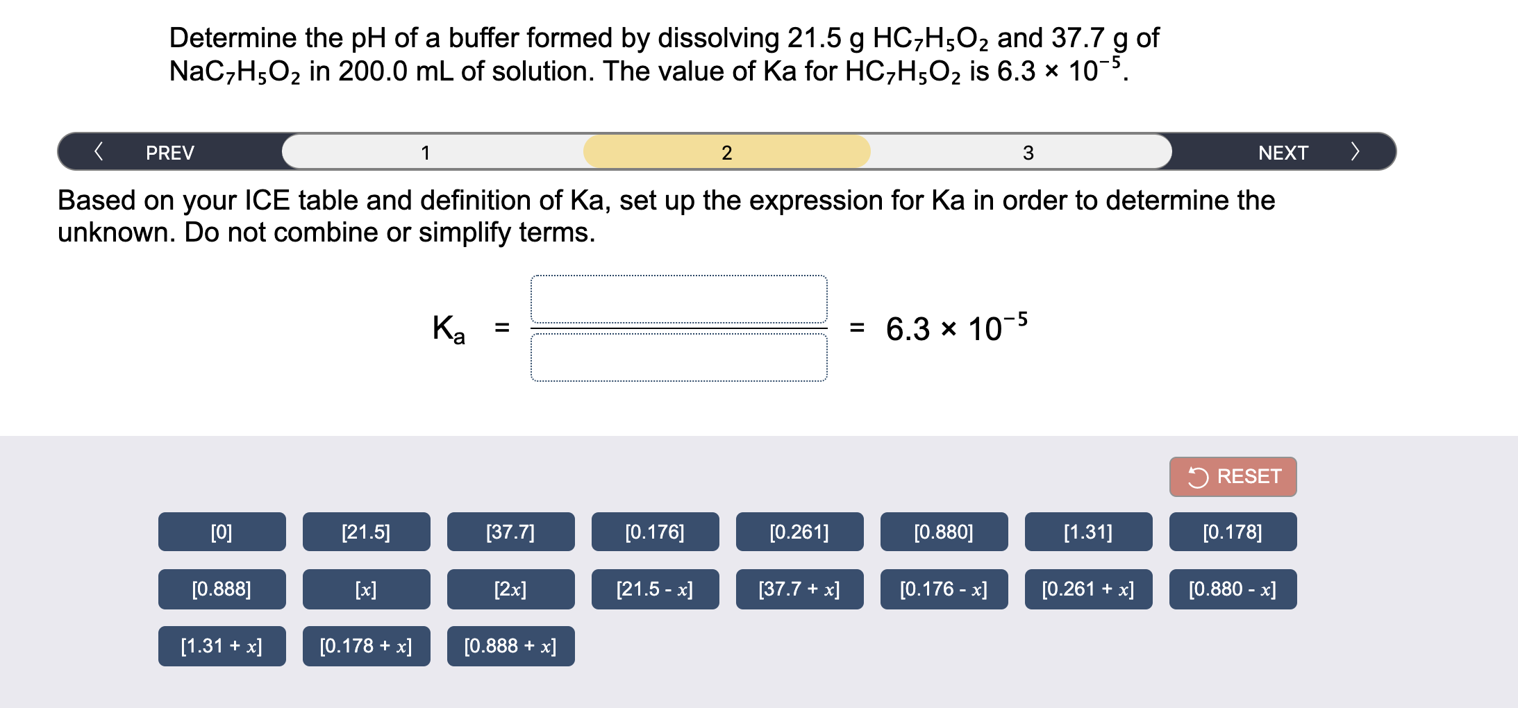 Solved Determine The PH Of A Buffer Formed By Dissolving | Chegg.com