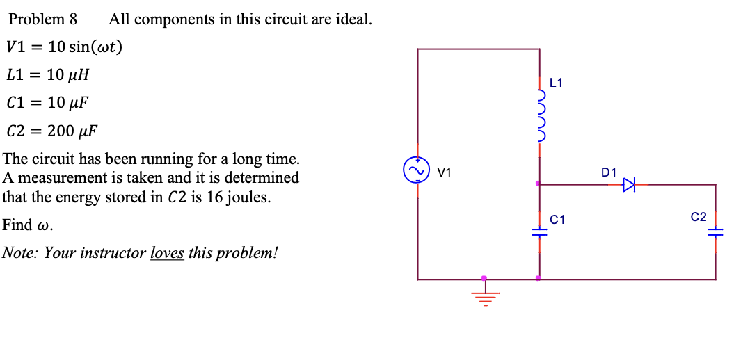 Solved Problem 1 Using the diode equation in the following