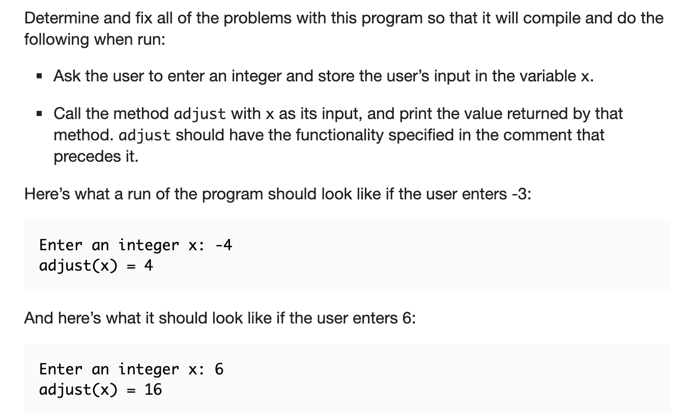 Solved 1. The Following Program Has Many Syntax Errors: | Chegg.com