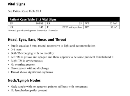 case study otitis media answers