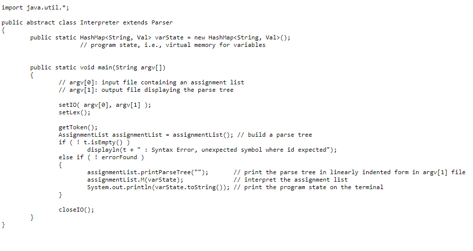 Solved import java.util.*; public public abstract class | Chegg.com