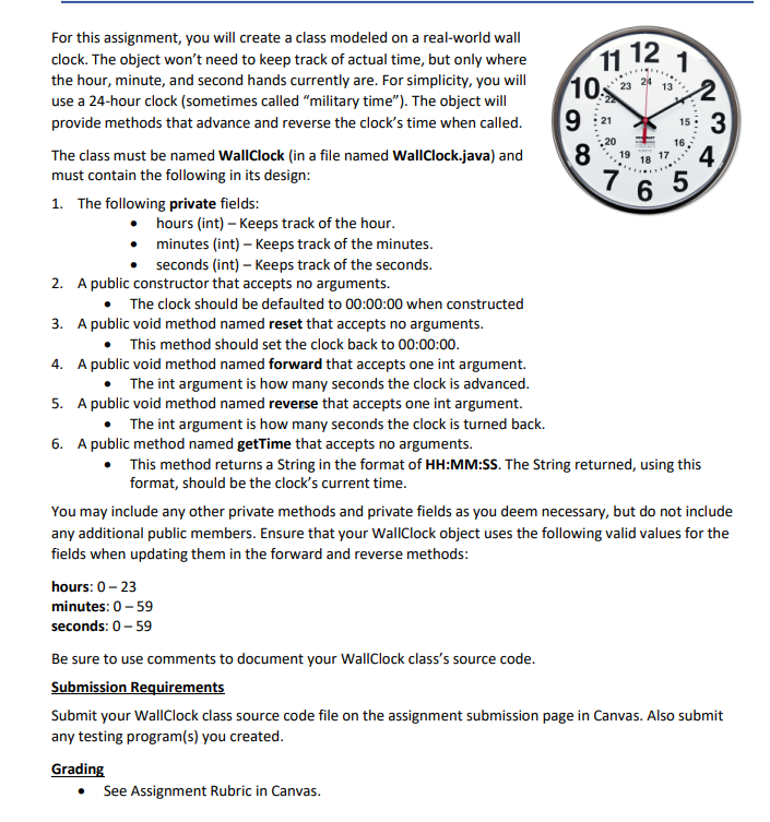 Solved 20 19 18 17 7 6 5 For this assignment, you will | Chegg.com