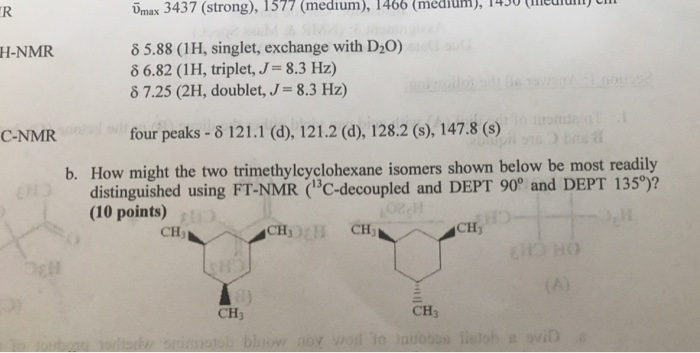 Solved How might the two trimethylcyclohexane isomers shown | Chegg.com
