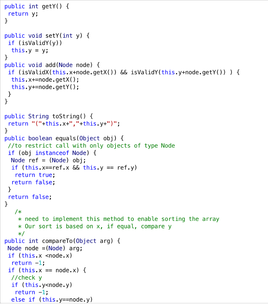 assignment problem java code