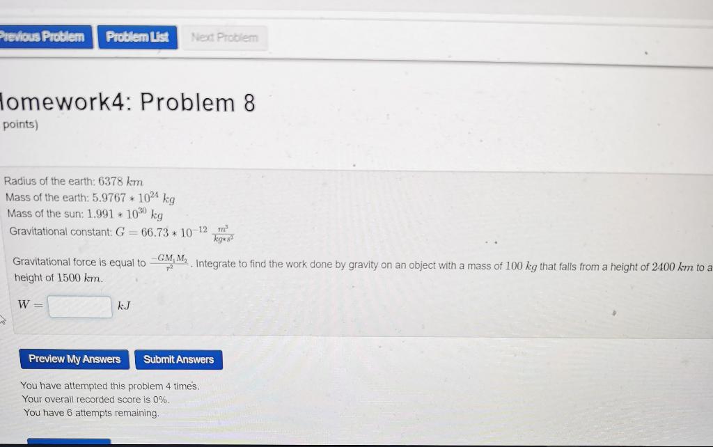 Solved PREVIOUS Problem Problem List Net Problem Homework 4: | Chegg.com