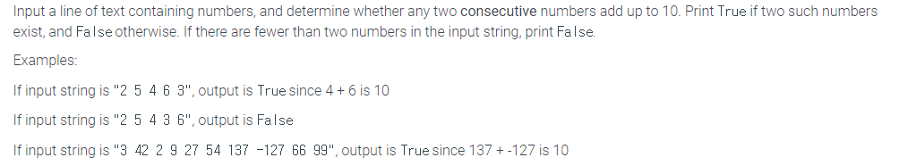 Solved Input a line of text containing numbers, and | Chegg.com