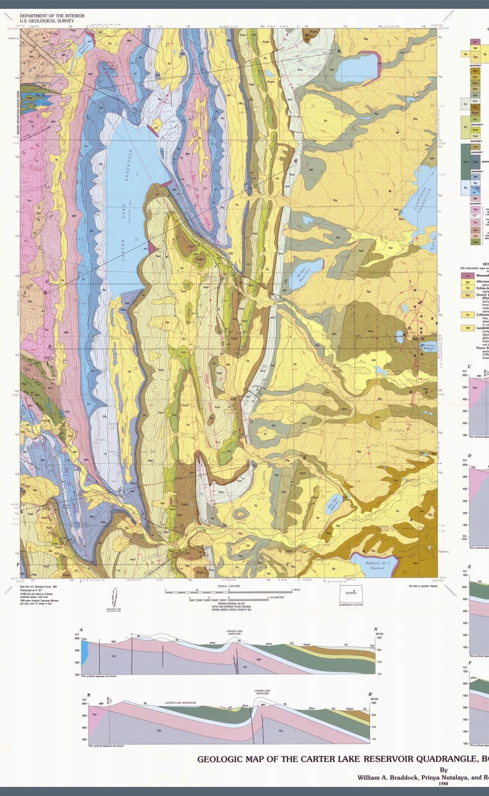 Homework 3 –Working with Geologic Maps Purpose: This | Chegg.com