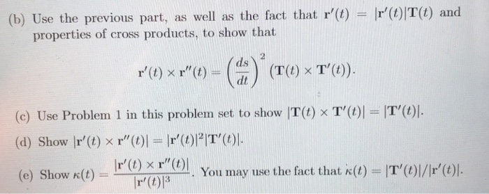 Solved Problem 2. In this problem, we prove the cross | Chegg.com