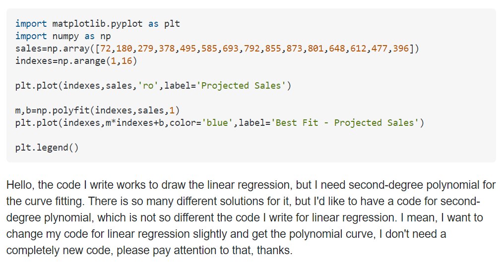 Solved import matplotlib.pyplot as plt import numpy as np | Chegg.com