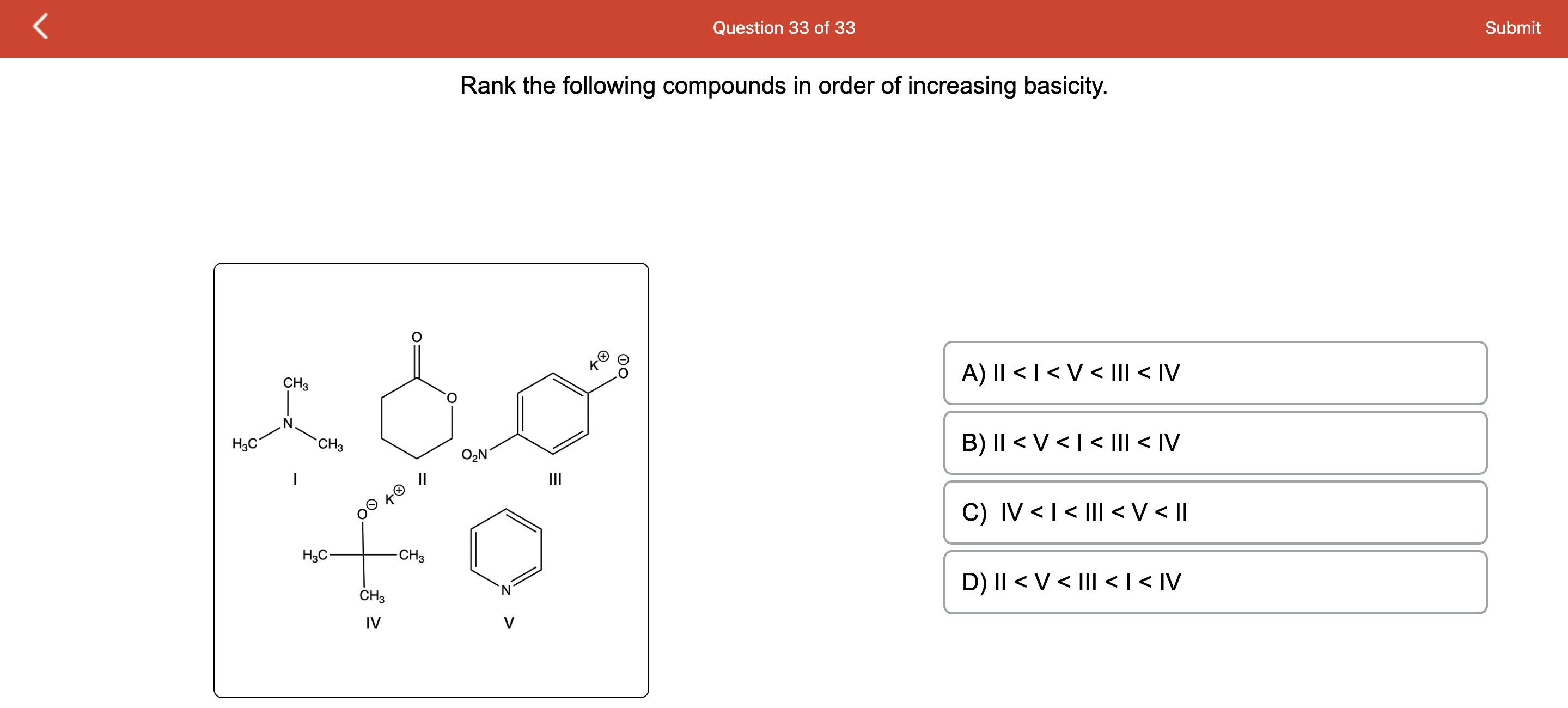 Solved Rank the following compounds in order of increasing | Chegg.com
