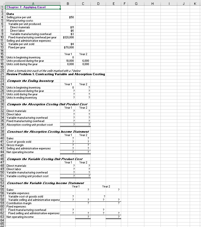 Solved 21 Review Problem 1: Contrasting Yariable and | Chegg.com