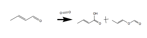 Solved trans-2-butenal can be oxidized to form crotonic | Chegg.com