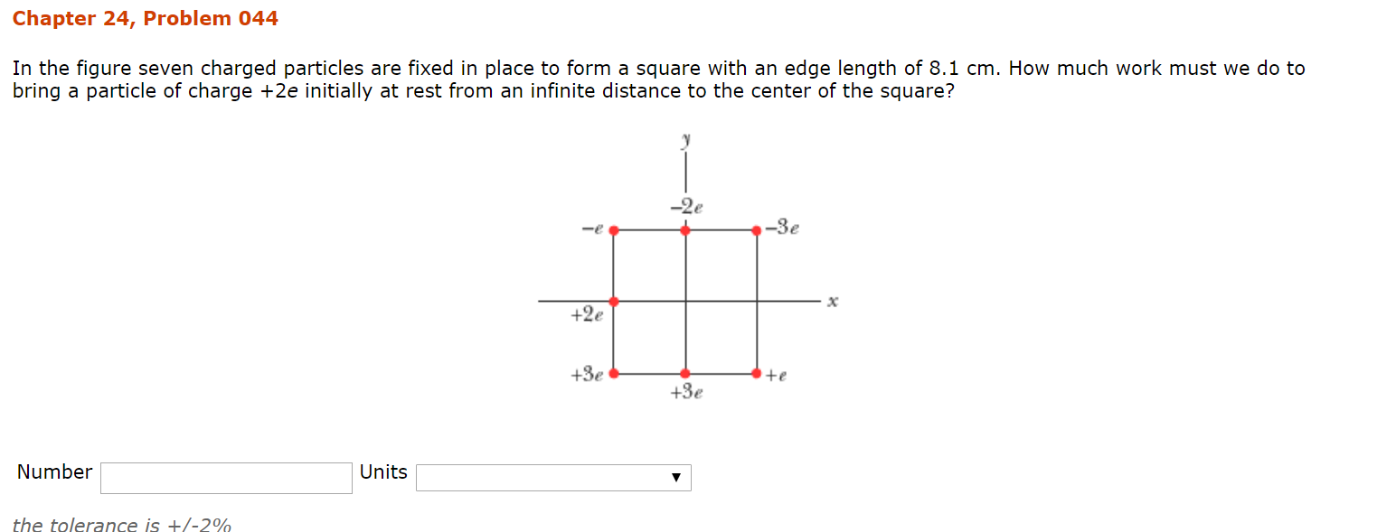 Solved Chapter 24, Problem 044 In the figure seven charged | Chegg.com