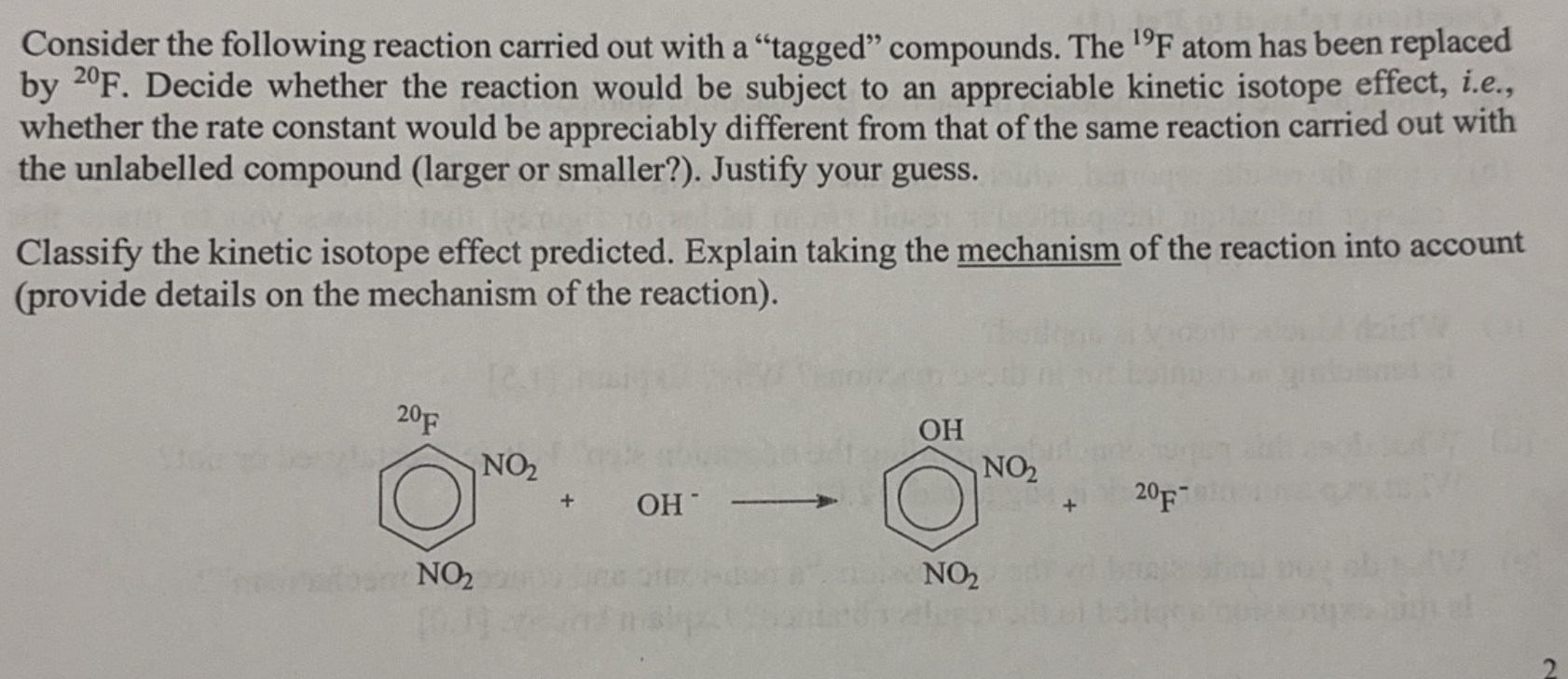 Solved Consider The Following Reaction Carried Out With A | Chegg.com