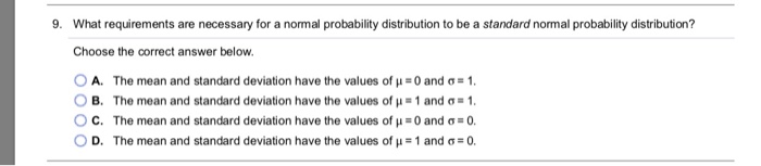 solved-9-what-requirements-are-necessary-for-a-normal-chegg