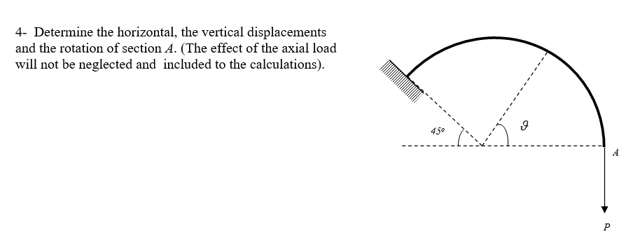 Solved 4- Determine the horizontal, the vertical | Chegg.com