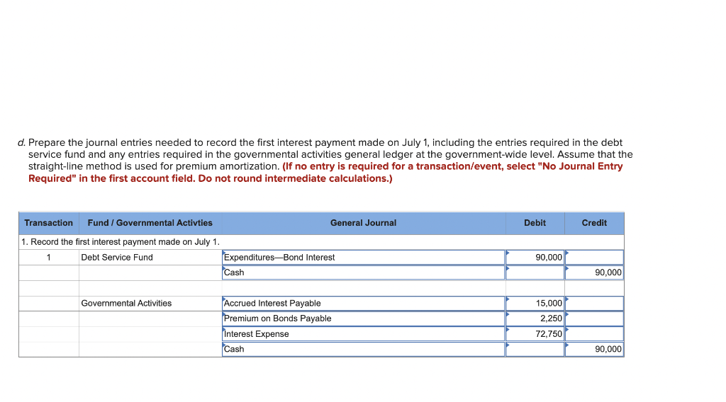 Exercise 6-20 (Algo) Budgeted and Actual Debt Service | Chegg.com