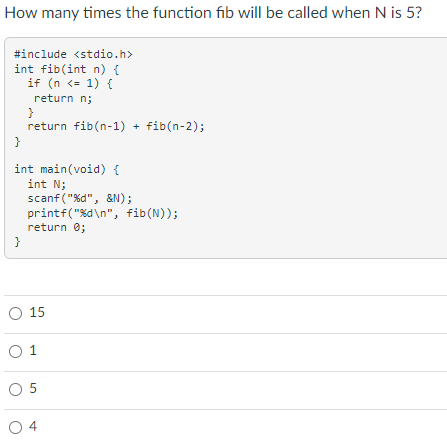 Solved In the code below, how many times the block-statement | Chegg.com
