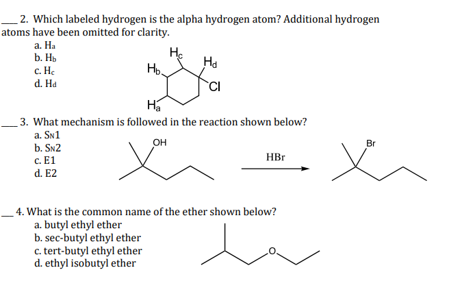 labeled hydrogen atom