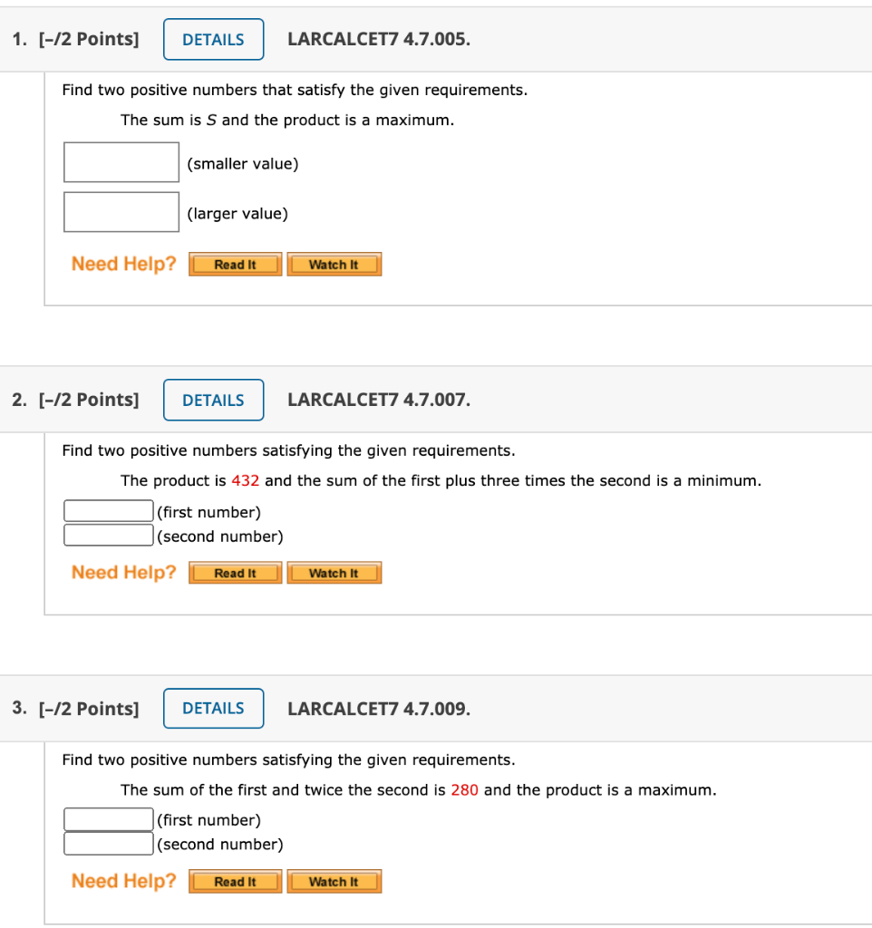 Solved Please, if you won't answer all 3 questions, then | Chegg.com