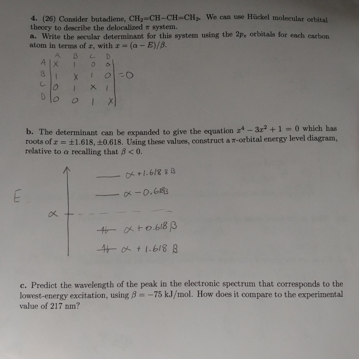 Consider Solved: We (26) U ... Butadiene, 4. Can CH2-CH-CH\u003dCH2