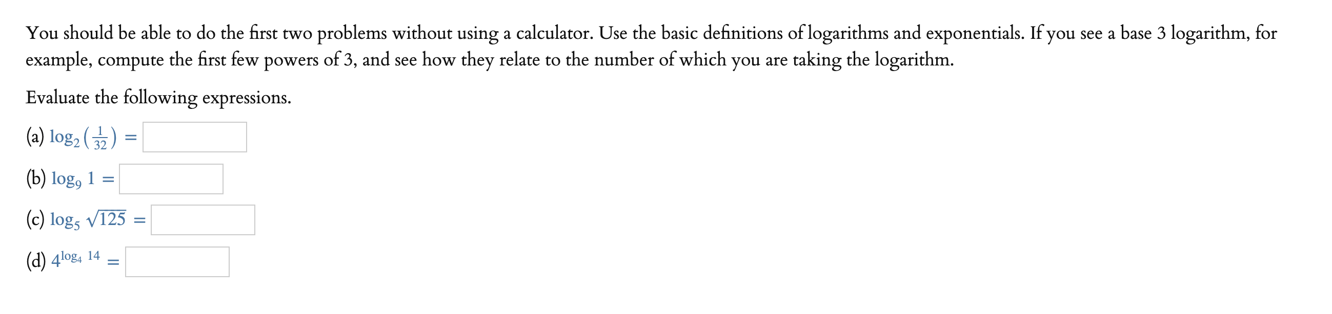 Solved You should be able to do the first two problems | Chegg.com
