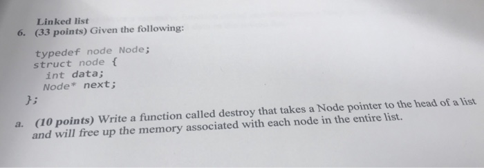 Solved (17 points) Write a function called copy_list that, | Chegg.com