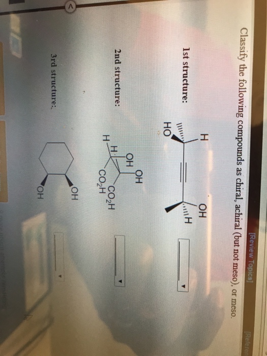 Solved Review Topics] Classify the following compounds as | Chegg.com