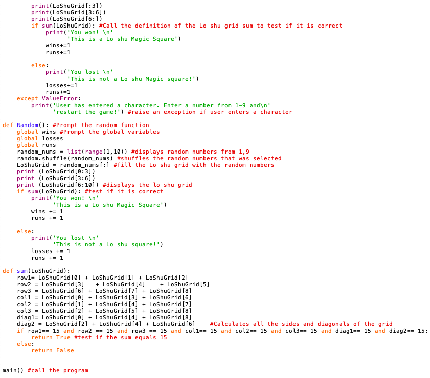 I need a full flowchart made for this python code. I | Chegg.com
