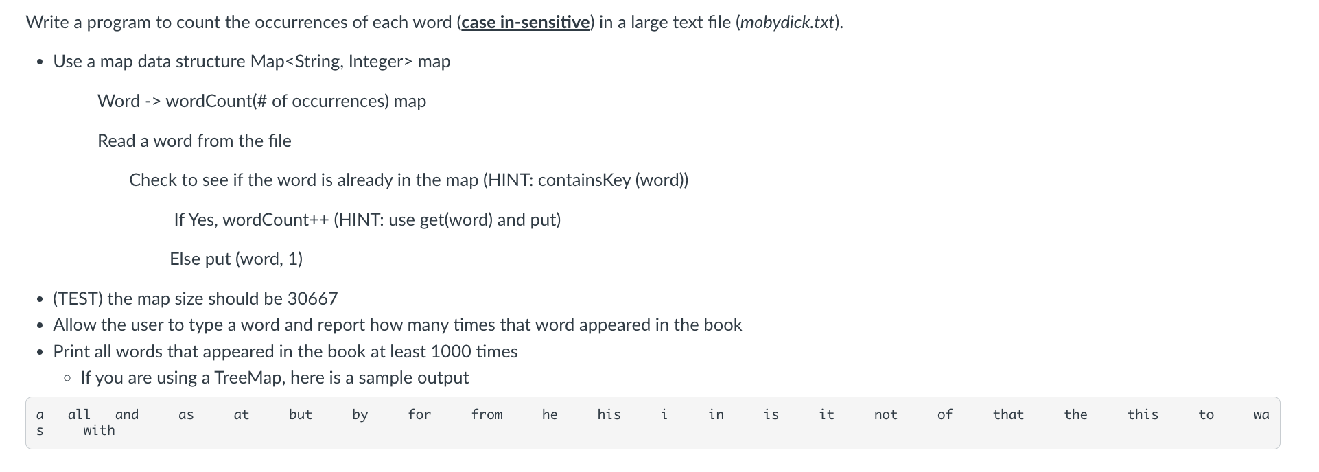 Show me the steps to solve Write a JAVA PROGRM to | Chegg.com