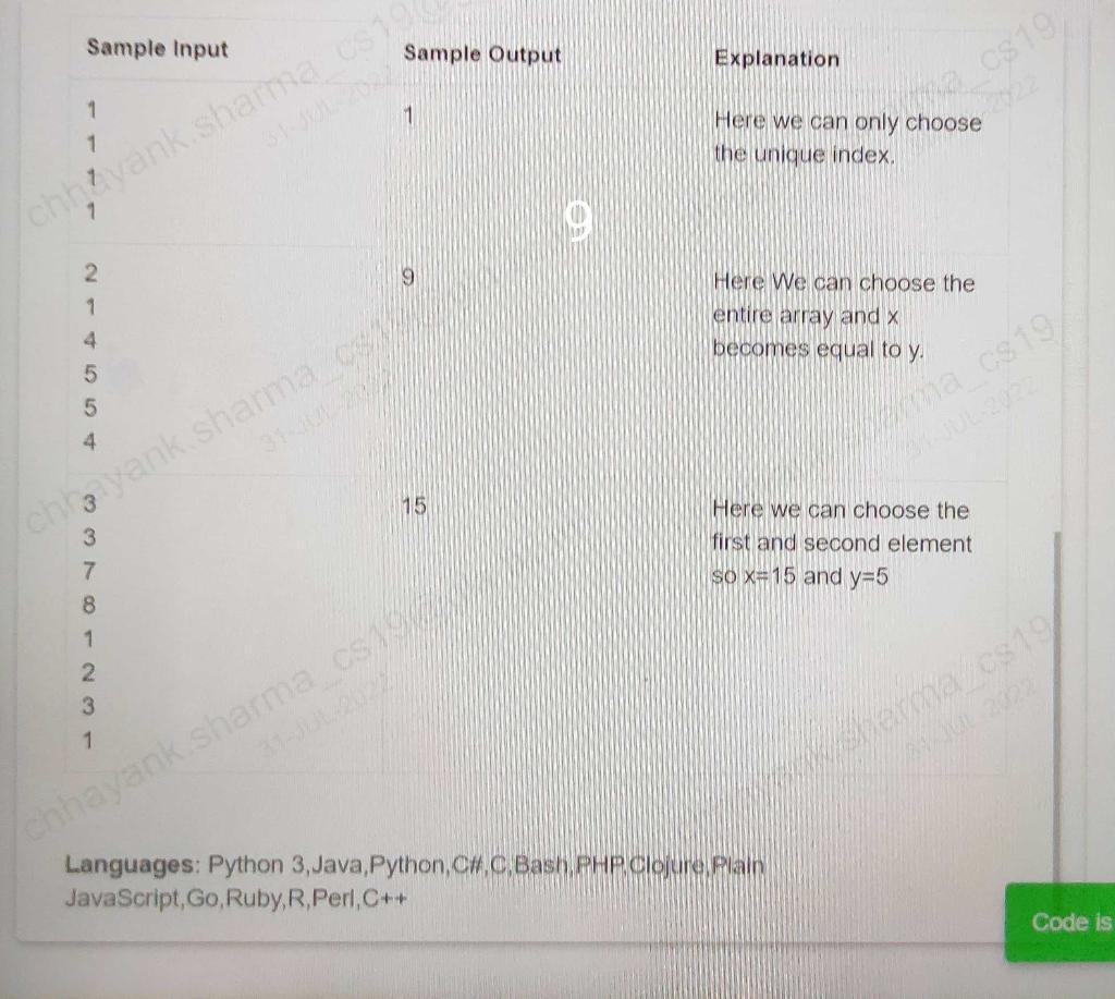 Solved You Are Given Two Arrays A And B Containing N | Chegg.com