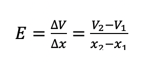 Solved 7. Calculate the theoretical values for E and V using | Chegg.com
