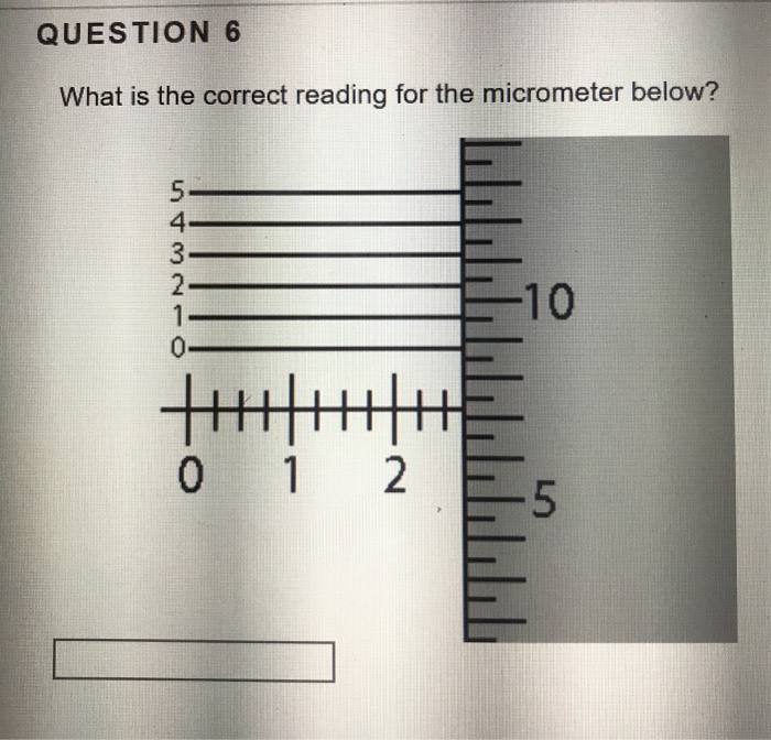 Micrometer Questions And Answers