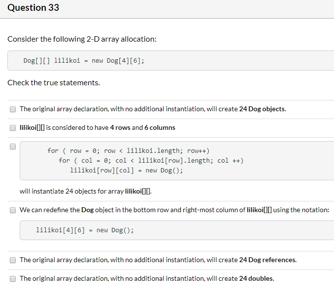 Solved Question 30 Searching an array using a binary search | Chegg.com