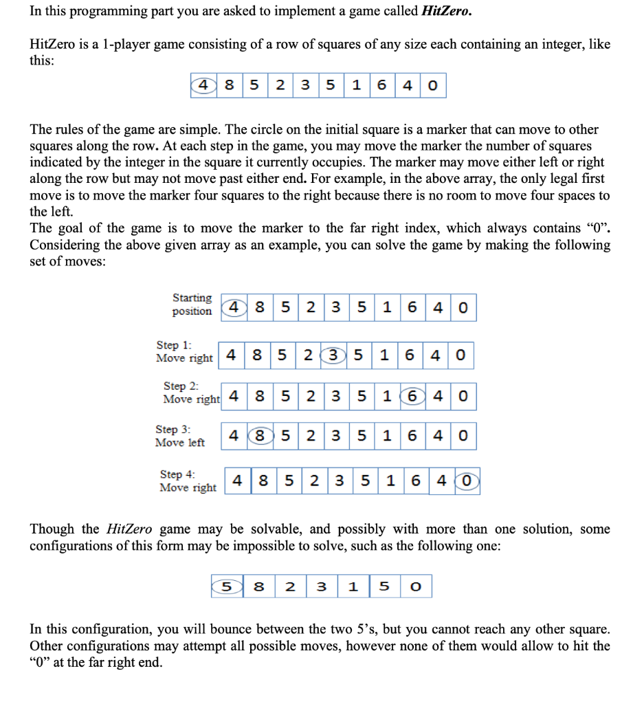 Solved In this programming part you are asked to implement a | Chegg.com