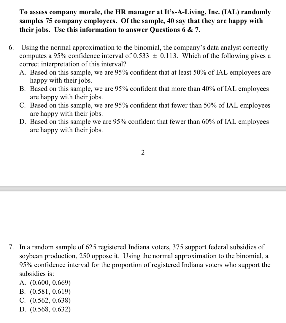 Solved 4. To Study Human IQs, We Use Minitab To Randomly | Chegg.com