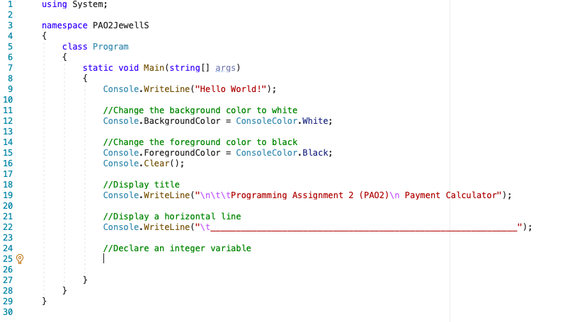 Solved Pseudocode for the Main() Method change the | Chegg.com