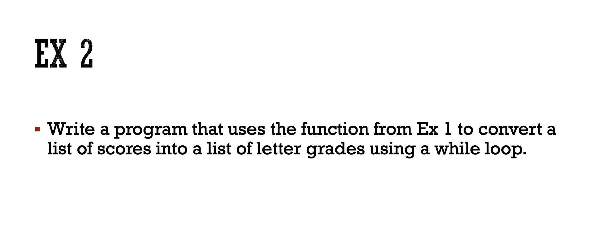 Solved - Write a function that converts an integer score | Chegg.com